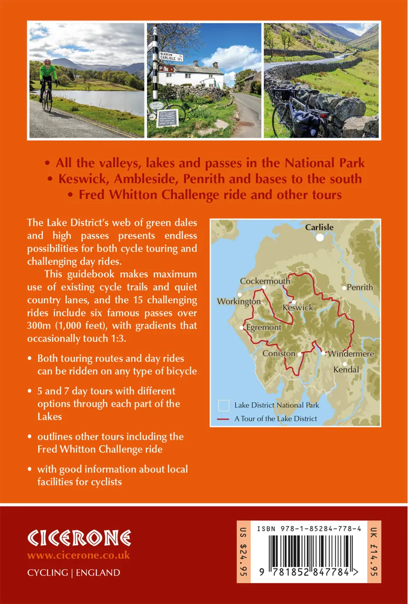 Cicerone - Cycling In The Lake District - Richard Barrett-1